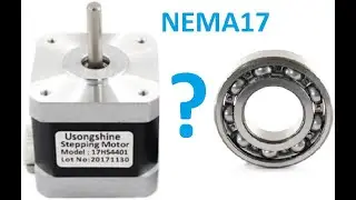 NEMA17 есть ли подшипники? - разборка шагового двигателя