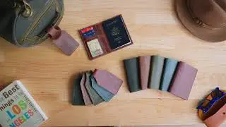Top Grain Leather Passport Wallet | Otto Angelino