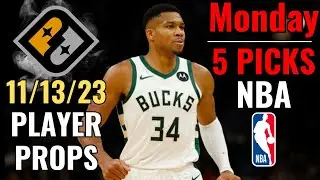 PRIZEPICKS NBA MONDAY 11/13 CORE PLAYER PROPS!