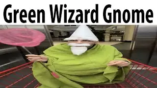 Green Wizard Gnome