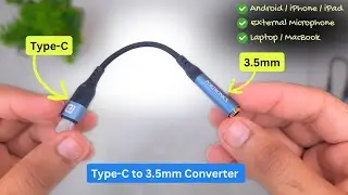 Type C to 3.5mm Adapter You Need - With DAC