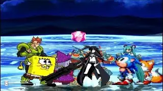Team SPONGEBOB 1105 VS Team mitsurikanroji-y1d parte 6 MUGEN ¡¡battle¡¡ Request