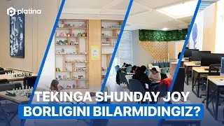 Tekinga shunday joy borligini bilarmidingiz?