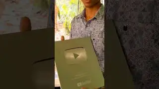Alhamdulillah ☝️🤍 | #silverplaybutton #youtube #shorts #100ksubscribers