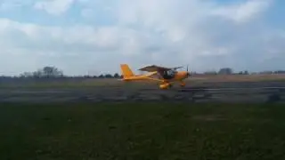 Самостоятельный тренировочный полёт на Аэропракт А22L2