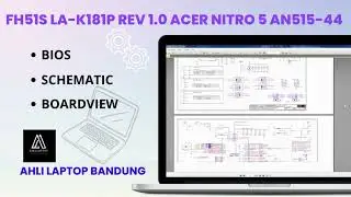 FH51S LA-K181P Rev 1.0 Bios, Schematic and Boardview Acer Nitro 5 AN515-44