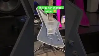 This might be the coolest guitar finish ever 🤯 