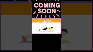 Folks 5 min plank video coming soon
