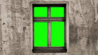 Green Screen Background Window Full HD