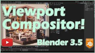 Come attivare il Viewport Compositor - Blender 3.5