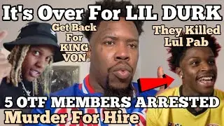 Lil Durk Going To Jail? 5 OTF Members Arrested For Quando Rondo Murder Attempt & Killing Lil Pab!