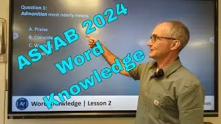 ASVAB Word Knowledge 2024 