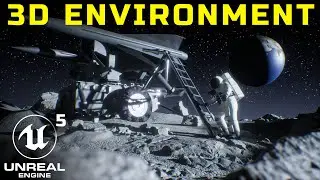 Create Moon Surface In UNREAL ENGINE 5