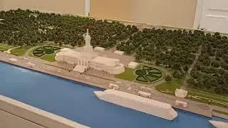Москва.Северный речной вокзал зимой, после реставрации. Часть 6