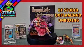 BT Studio - Donquixote Doflamingo - One Piece Resin Statue Unboxing & Review PSA TCG