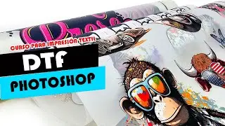 [GRAPHIC DESIGN COURSE for TEXTILE PRINTING] DTF file with Photoshop