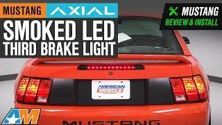 1999-2004 Mustang Axial Smoked LED Third Brake Light Review & Install