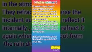 What is rainbow ?