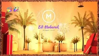 Apple Motion Template: Eid Greeting Logo Reveal