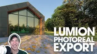 Lumion Photorealistic Rendering from SketchUp Model (EP 2) - Final Materials and Exporting Image