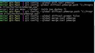 062 Configuring Git Diff and Merge tool p4merge for Windows Lab