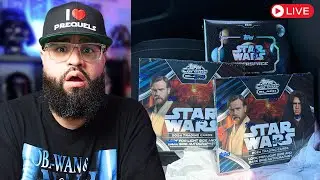 2024 Topps Star Wars Black Chrome and Hyperspace Rip!