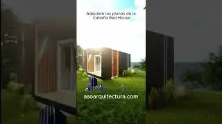Cabaña Red House. Constrúyela y comienza a Generar ingresos pasivos con su Alquiler #ingresospasivos