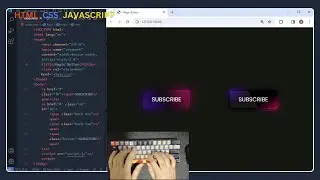 ASMR Programming - 2 Best Amazing Button UI in Html and Css 2024