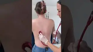 Asmr back exam 
