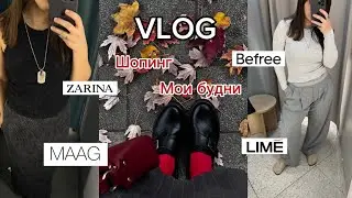 VLOG|ШОПИНГ|LIME, MAGG, ZARINA| БУДНИ СТИЛИСТА