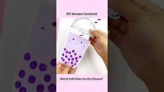 How To Make Kawaii Notebook | DIY Notebook ideas #shorts #viralshorts #trendingshorts