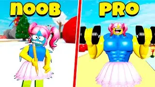 Симулятор СИЛАЧА! Прокачка от НУБ до ПРО в Lifting Simulator Roblox