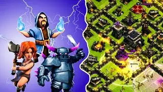 Unlocking the Secrets: Crushing Bases with TH9 Valkyrie Attacks | Most Powerful Attack of Th9