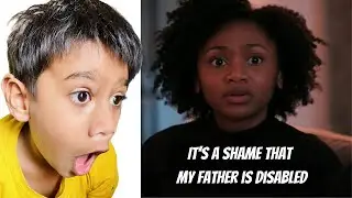 This girl is ashamed of her dad! Affan reacted to Dhar Mann's video!
