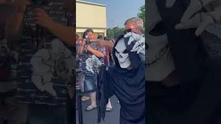JACK REAPER ON THE NEWS! #shorts Spirit Halloween