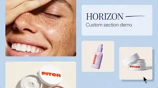 Horizon: Custom Section Demo || Shopify Academy