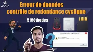 Réparer Erreur de données contrôle de redondance cyclique - [5 Méthodes]