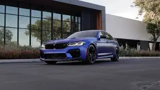 Rare 2021 LCI Frozen Blue F90 M5 Comp | 1of 4 in The World