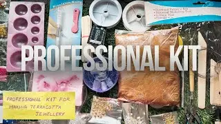 Professional Kit for Making Terracotta Jewelry | @shaarusartwork