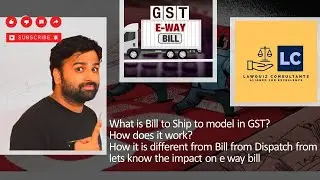 What is Bill to Ship to Transaction In GST? How to Generate E way bill - Bill to ship to transaction