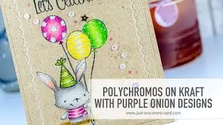 Pretty Pink Posh Anniversary & Coloring on Kraft