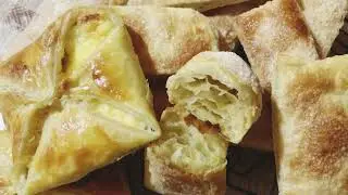 Слоёное тесто-проще простого! Слойки, хачапури из слоёного теста!