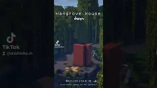 ✨ Minecraft Mangrove House design✨🍄 #minecraft #shorts #short #minecraftbuilding #aesthetichouse