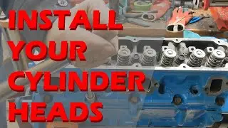 Installing a Cylinder Head | Mopar 5.9 Magnum Build #15
