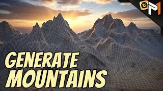 Easily Sculpt and Deform Landscapes With PCG And Landscape Patches