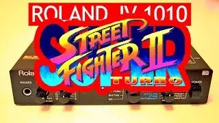 Super Street Fighter 2 Turbo (DOS 1995) MIDI soundtrack OST on pro Roland synthesizer