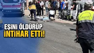 TARTIŞTIĞI EŞİNİ ÖLDÜRÜP AYNI SİLAHLA İNTİHAR ETTİ!
