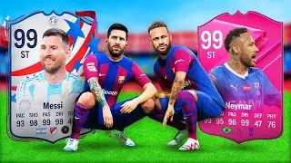 I Reunited Messi & Neymar...