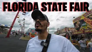 FLORIDA STATE FAIR 2025 - FOOD, RIDES & POKEMON CARDS - #vlog