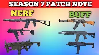 CODM SEASON 7 WEAPONS BUFF AND NERF PATCH NOTE LEAKS | ADJUSTMENTS & CHANGES | AK47, QXR, AS VAL
